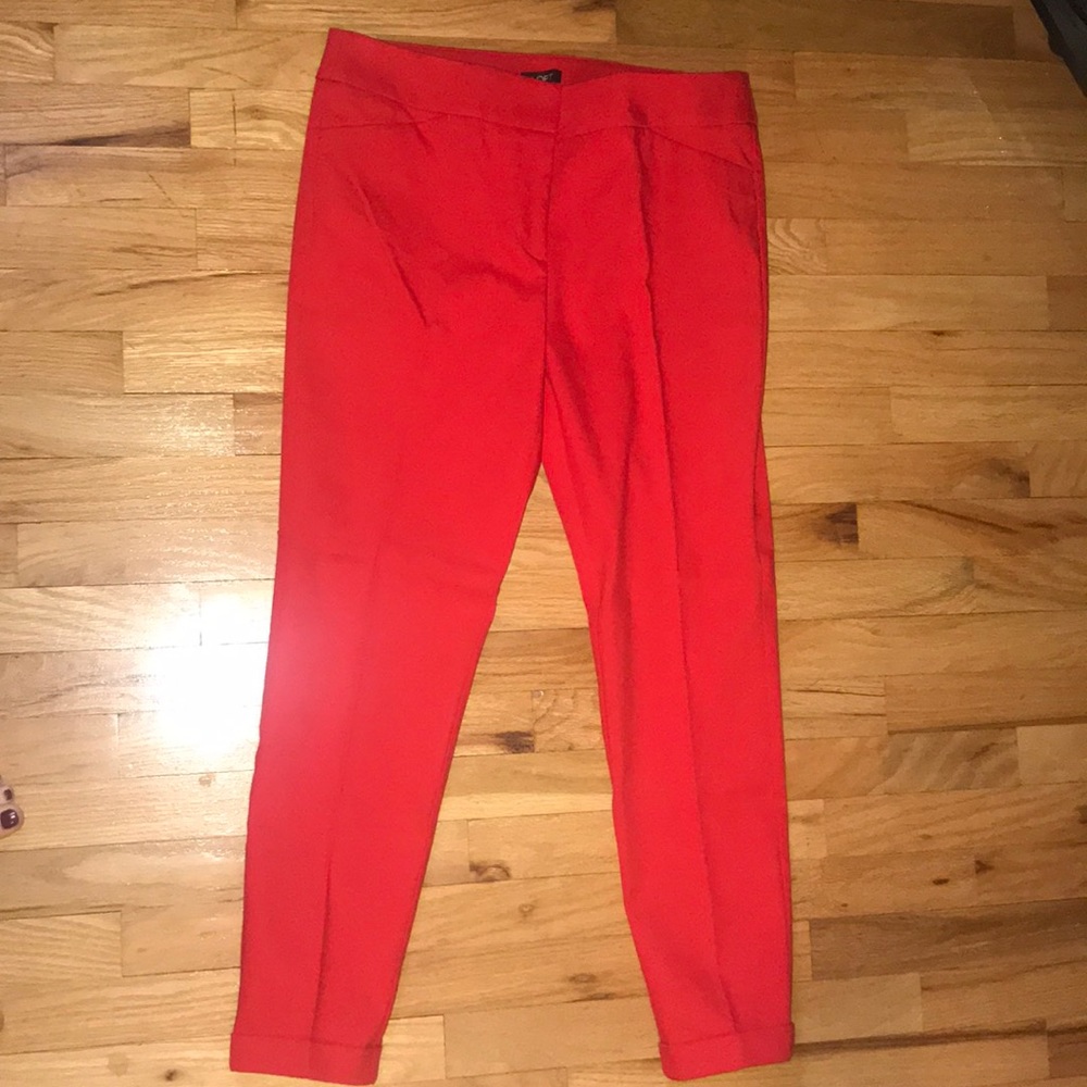 NWT Red LOFT 12P (petite) Marissa Skinny Pant